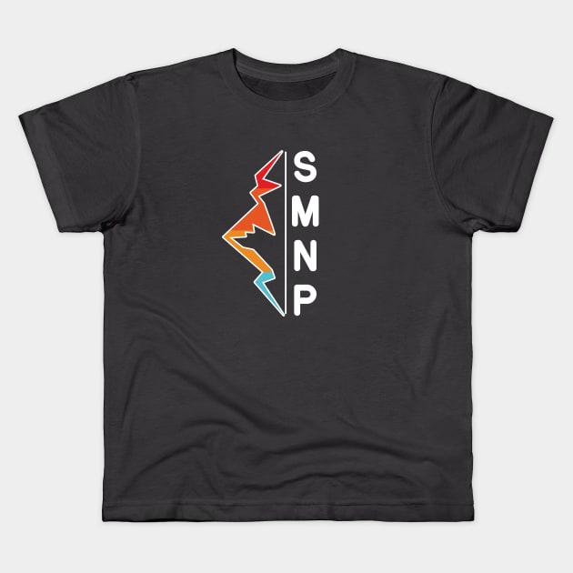 Smoky Mountains National Park Kids T-Shirt by roamfree